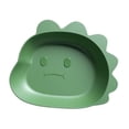 thumbnail image 3 of AMLESO Desktop Spit Bone Dish Trash Tray Accessories Home Multifunctional Fruit Plate Kitchen Tableware for Food Dinner Cake Kitchen Green Dragon Shape, 3 of 8