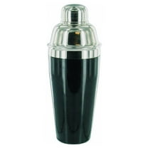 Your Choice Beverage Spill Stop 3 Piece Stainless Steel Vinyl Coated Cocktail Shaker, 16oz