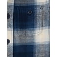 thumbnail image 2 of The Children's Place Boys Long Sleeve Plaid Hooded Flannel Top, Sizes XS-XXL, 2 of 3