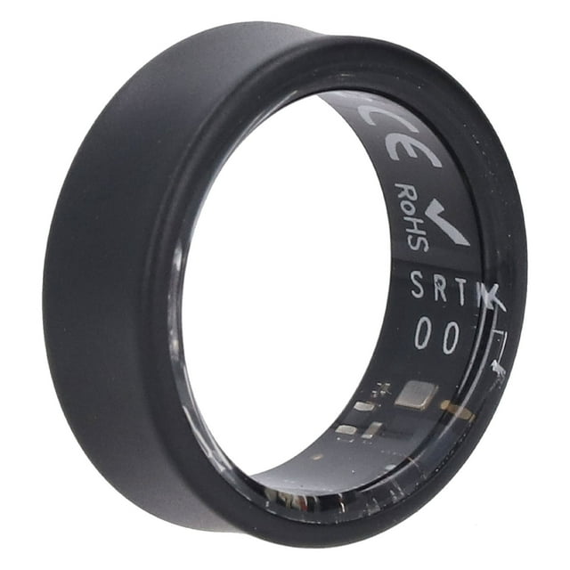 Smart Fitness Ring, Alloy Photo Clicker Video Scrolling 50M Fitness Tracking Smart Ring Health Tracker Photo Control Health Ring Lightweight Sports Ring