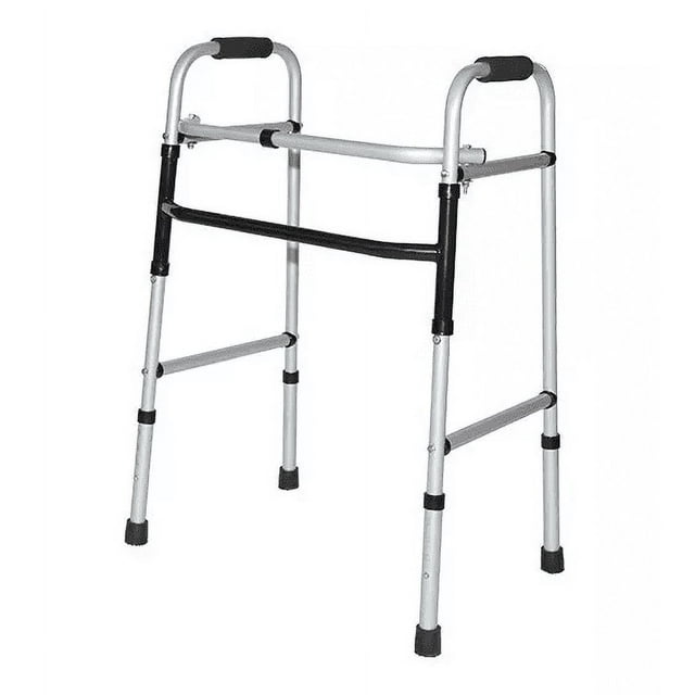 Andadera Plegable Adulto Magnimed Altura Ajustable Estructura de Acero
