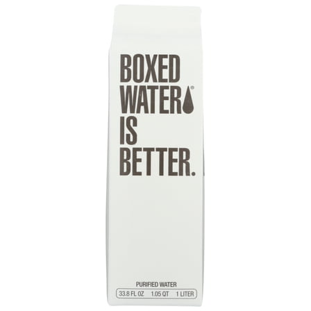 (12 Pack)Boxed Water Is Better Purified Water, 33.8 Fl oz.