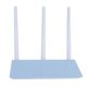 thumbnail image 2 of Enrutador inalámbrico WiFi inteligente 1200M Enrutador de Internet Gigabit de doble banda de alta velocidad montado en la pared para juegos en el trabajo en casa, 2 of 5