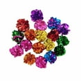 thumbnail image 1 of 12 Pack Colorful Crinkle Foil Cat Interactive Toy Cat Sound Paper Mylar Durable Soft Dog, 1 of 2