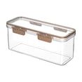 thumbnail image 2 of Ovzne Boîte de Rangement de Cuisine Transparente pour Divers Grains Pâtes Grande Capacité Boîte de Rangement et de Conservation Scellée pour Réfrigérateur en Liquidation, 2 of 8