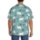thumbnail image 3 of Fotbe whiter Snow bear Print Camisa Estampada de Manga Corta para Hombre, Casual de Verano, Estilo Playero, Sin Arrugas-X-Large, 3 of 5