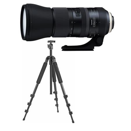 SP 150-600mm f/5-6.3 Di VC USD G2 Lens for Canon EF with Vanguard Vesta 203AGH Aluminum Tripod with GH-45 Pistol Grip Head