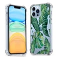 thumbnail image 1 of Jungle Leaves Clear Case for iPhone 11 Pro,Aesthetic Art Design Case for Men Women,Unique Soft Transparent TPU Bumper Case Cover, 1 of 4