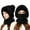 Black, variant on 3 in 1 Beanie Hat with Scarf and Mask for Women – Winter Balaclava Hoodie, Ear Warmers, Nose Warmer, Warm Head Scarf