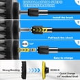 thumbnail image 5 of 23PCS Car Detailing Kit, Car Cleaning Drill Brush Set with Extension Rod, Auto Detailing Supplies for Interior, Exterior, Wheels, Tires, Dashboard and Seats, 5 of 8