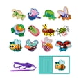 thumbnail image 1 of Animal Blocks Threading Toy Actividades de aprendizaje para edades de 3 4 5 Macarena juegos de enhebrar bloques, 1 of 8
