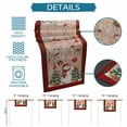 thumbnail image 6 of Christmas Table Runner 120 Inches Long Farmhouse Dress Scarves, Xmas Tree Snowman Birch Snowflakes Balls Plaid Dining Tablerunner for Coffee Table/Kitchen Island/Party Décor, 13" x 120", 6 of 8