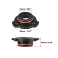 thumbnail image 3 of 2pcs 9005 HB3 LED Headlight Adapter Base Bulb Sockets Retainer Holder Universal for Car Auto Black, 3 of 6