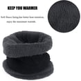 thumbnail image 2 of Muryobao Winter Hats and Scarf Set Knitted Slouchy Beanie Hat Warm Knit Skull Cap Infinity Scarves for Women Snow Ski Black Set, 2 of 5