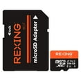 thumbnail image 2 of Rexing 256GB microSDXC UHS-3 4K Full HD Video High Speed Transfer Monitoring SD Card with Adapter for Dash Cams, Surveillance System, Security Camera, & Body Cam, 2 of 7
