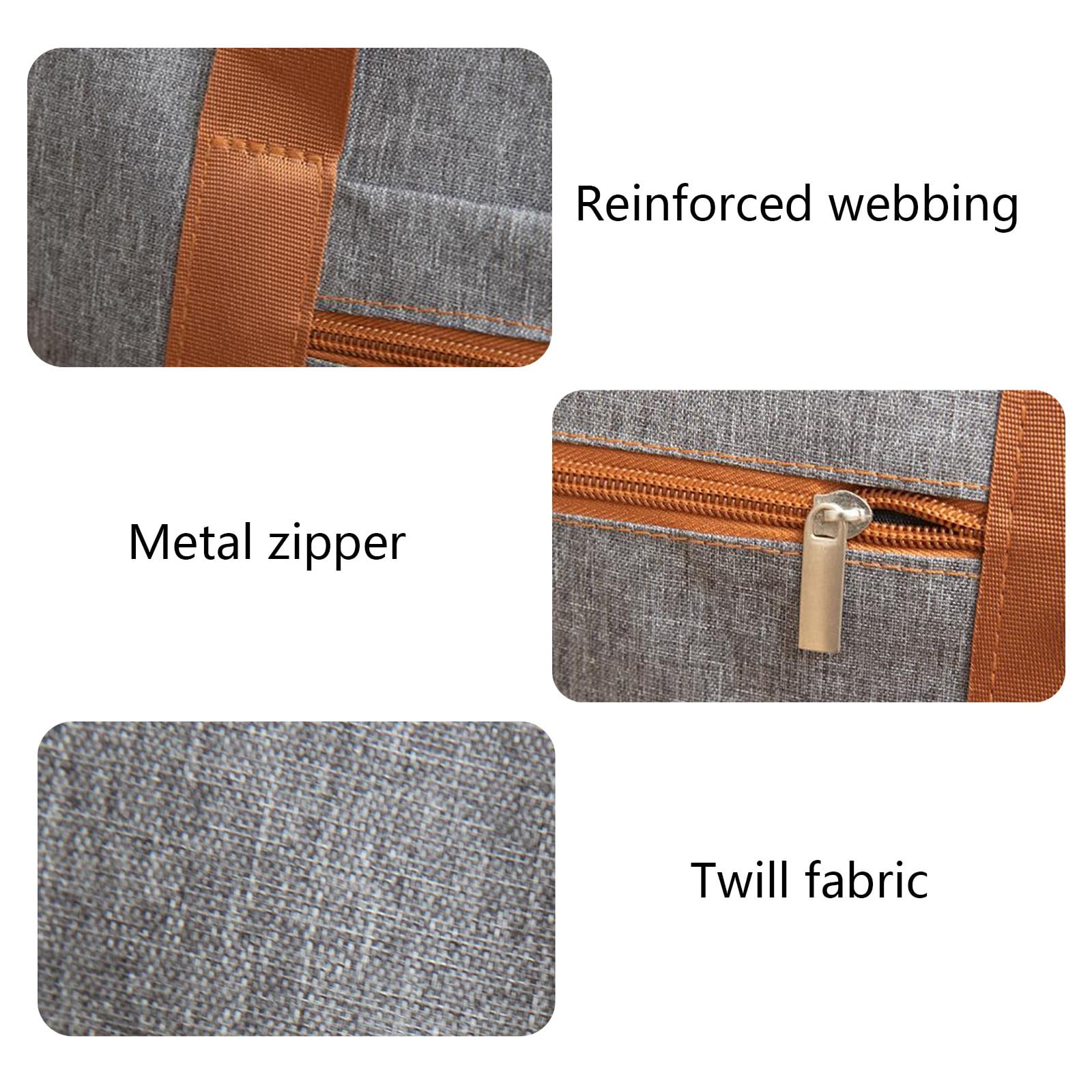 COFEST Storage & Organization,Compression Packing Cubes For Travel,Travel Bags Luggage Organizers Travel Compression Cubes For Suitcases Double Capacity Design For Travel Gray A