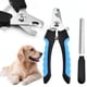 thumbnail image 2 of Tijeras de garras profesionales para perros y gatos con lima de uñas Alicates de garras de acero inoxidable Cortador de cuidado de garras de alta calidad para mascotas Cortaúñas grandes con protección de seguridad BANYUO Electrónica, 2 of 7