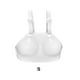 thumbnail image 3 of Sonducket Protector de pecho para esgrima blanco con almohadillas amortiguadoras para prevención de lesiones Protector de pecho para mujer Boxeo blanco S, 3 of 6