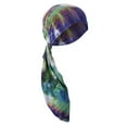 thumbnail image 4 of Holloyiver New Soft Ruffle Scarf Women Chemo Hat Turban Bandana Scarf, 4 of 4
