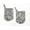 Silvery Gray, variant on Floral Garden Oven Mitts (Set Of 2) by Penny's Needful Things (Silvery Gray)