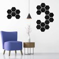 thumbnail image 5 of Laklulu Pegatinas de pared de espejo l para dormitorio, sala de estar, material acrílico 3D, decoración de pared DIY, 5 of 5