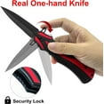 thumbnail image 3 of EDC Knife, Stainless Steel Blade, Cool Design, Tactical Gear For Daily Carry, 3 of 5