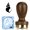 Conch, variant on WINDLAND Wood Handle Ice Stamper For Embossing on Ice Chocolate Dessert Candy Baking