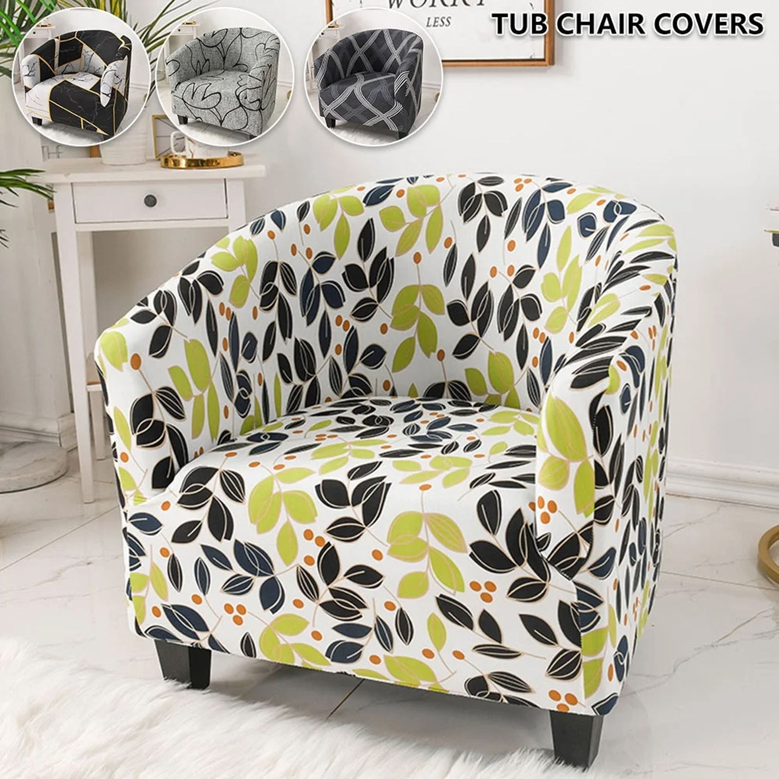 GDDTOY Tub Chair For Armchairs Tub Sofa Slipcover Polyester Fiber