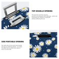 thumbnail image 5 of Kdxio Daisies Flowers Pattern Luggage Cover for Travel,Elastic and Durable,Fits 18-32 Inch,-No luggage included, 5 of 8