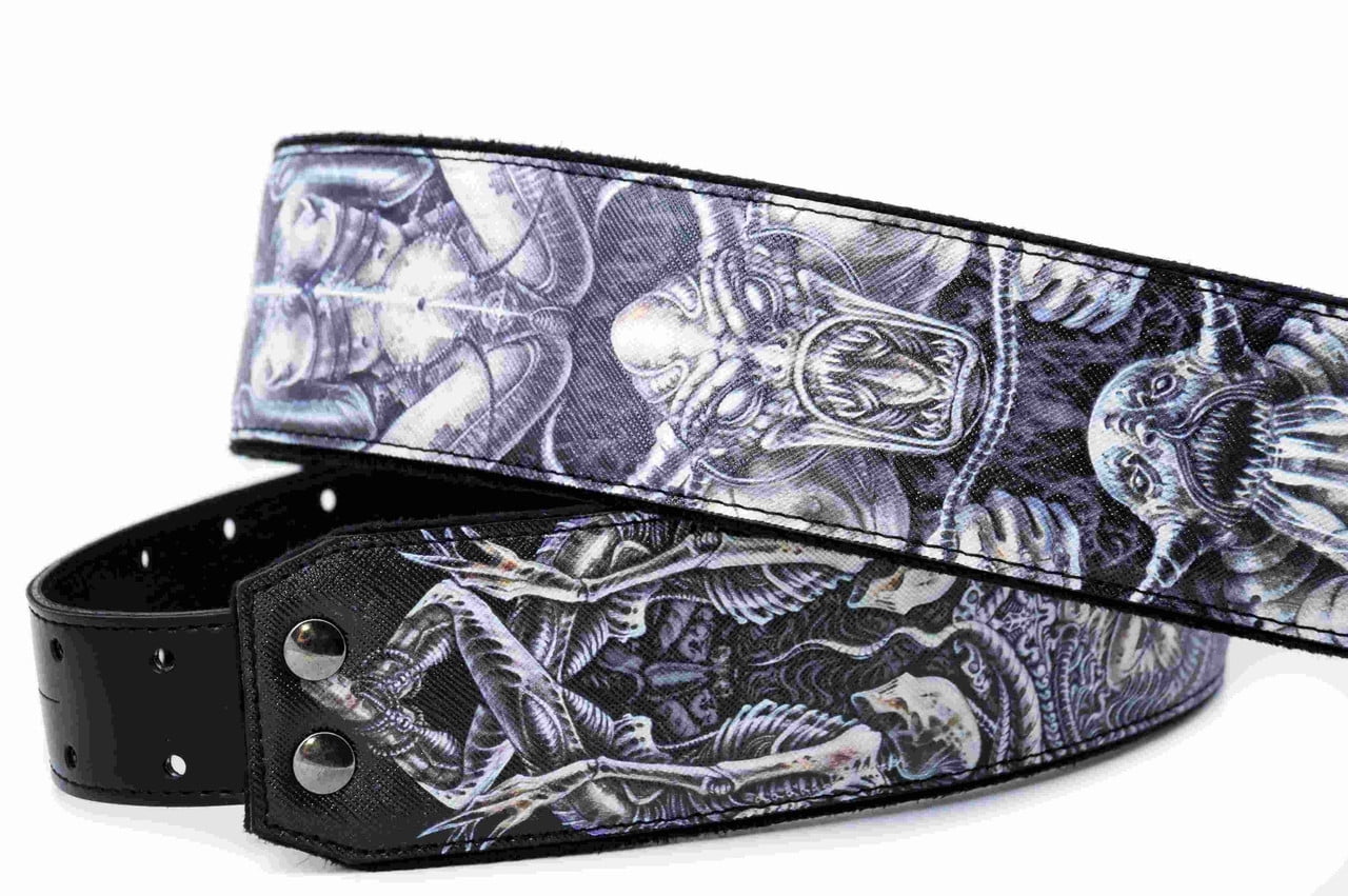 RightOn! Straps Seven Deadly Sins Guitar Strap – Artistic Vegan Strap