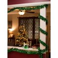 thumbnail image 4 of 10pcs twisted metallic garland in green tinsel, 4 of 5