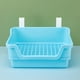 thumbnail image 4 of Caja de arena para conejos, inodoro, orinal, entrenador, bandeja para mascotas, hámster, esquina fácil de limpiar Azul, 4 of 7
