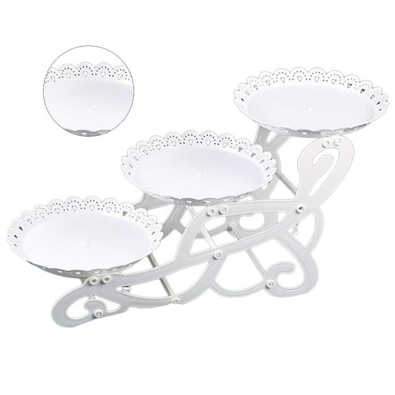 YIEMEEN Cake Stand Dessert Tray Display Rack for Cookie Dessert Anniversary Celebration