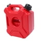 thumbnail image 3 of Motorcycle Red 3L Backup Fuel Tank Plastic Petrol Tanks Canister ATV, 3 of 5