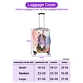 thumbnail image 5 of 4th of July Bernese Mountain Dog Celebrates Independence Day Travel Luggage Cover Berner Lover Gifts Suitcase Dust Protective Decor - 12010, 5 of 5