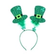 thumbnail image 2 of Xihbxyly Diademas para El Día de San Patricio, Diseño Irlandés Verde, Accesorios para Fiestas, Estilo Unisex, Ideales para Desfiles, Accesorios de Fotos, Ligeras y Cómodas, Talla Única., 2 of 5