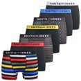 thumbnail image 1 of Smith & Jones Boxers pour Hommes Leland Designs Assortis (Lot de 7), 1 of 5