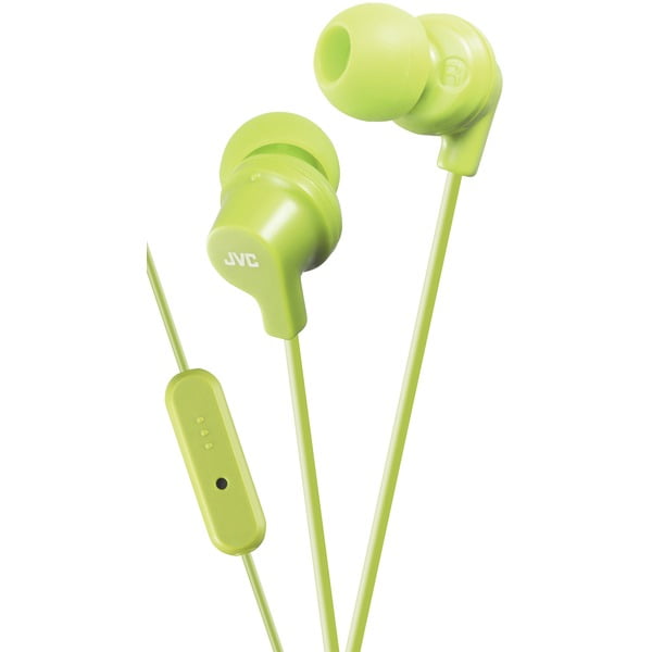 Jvc® Inear Headphones With Microphone (green)