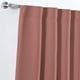 thumbnail image 2 of Cortinas Blackout Larga VIANNEY Catania Deep Rose, 2 of 3
