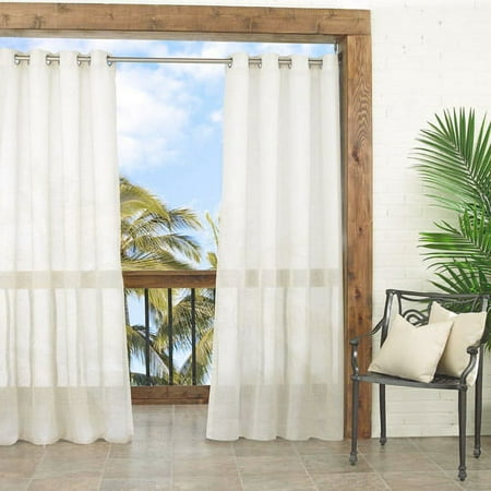 Parasol Summerland Key Sheer Indoor/Outdoor Curtain Panel