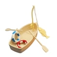 thumbnail image 3 of 5x Accesorio de Jardín de Hadas Mini Círculo de Pesca Y Natación Mini Barcos Modelo 1/12 Adorno de Casa de Muñecas para Casa de Muñecas 5 piezas, 3 of 8