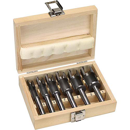 Grizzly H7693 Deep Plug Cutter, 6-Piece