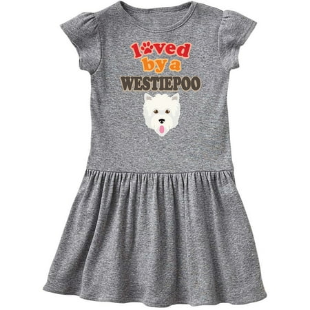 

Inktastic Westiepoo Dog Lover Gift Toddler Girl Dress