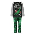 thumbnail image 2 of Meihuid Christmas Family Pajamas Matching Sets Christmas Sleepwear Pjs Outfit for Family Christmas Holiday, 2 of 10