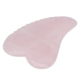 thumbnail image 2 of Herramienta Gua Sha de cuarzo rosa, Gua Sha de cuarzo rosa, tablero Gua Sha de cuarzo rosa, herramienta Gua Sha para aliviar el dolor, construcción robusta, 2 of 8