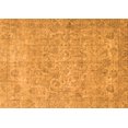 thumbnail image 1 of Ahgly Company Indoor Rectangle Abstract Orange Modern Area Rugs, 2' x 4', 1 of 4