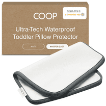 Coop Home Goods Pillow Protector for Kids Pillow (White), 1 Pack