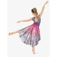 thumbnail image 6 of Womens Hand Painted High-Low Lyrical Skirt, 6 of 7