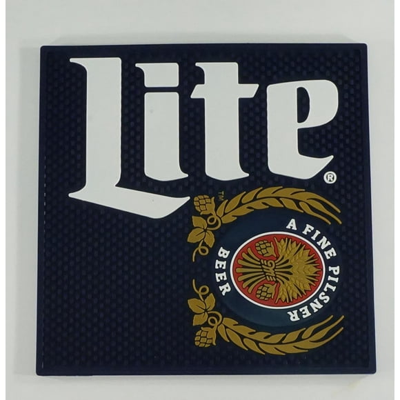 Miller Lite Tapis d'Égouttement de Station d'Attente Professionnelle en Caoutchouc Tapis de Déversement