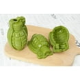 thumbnail image 4 of Grenade Ice Cube Tray Silicone 3D Life Size Chocolate Candy Molds, Set of 3, 4 of 7